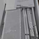 63.3 in Dresser for Bedroom, 10 Drawer Dresser Tv Stand for 65 70 75 in Tv, Fabric Chest of Drawers With Led Lights & Power Outlets, Long Entertainment Center for Closet, Living Room (White PU)