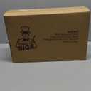 MR.SIGA Toilet Stool Squat Adult, Bathroom Stool Heavy Duty, Anti Slip Toilet Step for Bathroom, Toddler Step Stool for Kids, Off-White & Dark Gray