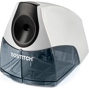 Bostitch Personal Electric Pencil Sharpener, Electrical Automatic Powerful Motor for Fast Sharpening, Compact Electric Sharpener, Includes Sharpening Tray & Safety Switch for Home, School, Office.