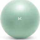 KEEP Exercise Ball Anti-Burst - Thickened Yoga Ball Pilates Ball for Physical Therapy, Fitness Ball for Workout, Core Strength and Physical Therapy (25cm, Pale Green)
