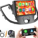 4+64G Android 13 Car Radio for Ford 2013-2019 Transit, 9 Inch IPS Touch Screen Car Stereo with Wireless Carplay/Android Auto,GPS, WiFi, Bluetooth,FM, Support OBD2/DVR/DSP
