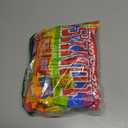 Tonys Chocolonely Assorted Chocolate Candy Pieces, Belgian Milk & Dark Chocolate, Caramel Sea Salt, Almond Sea Salt, Honey Almond Nougat, Pretzel Toffee, Quality Fairtrade Cocoa, 36 Count, 11.28 Oz (EXP 11/30/26)