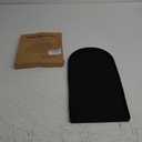 Silicone Coffee Mat,15.8"x 7.8"in Bar Mat for Countertop,Heat-Resistant,Non-Slip,Leak-Proof,Fit for Coffee Maker/Espresso Machine-Black