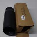 LCGP 5" Inlet Exhaust Tip, 6" Outlet 15" Long Bolt On Stainless Steel Diesel Exhaust Tailpipe Black