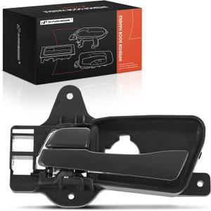 A-Premium Rear Left Driver Side Interior Door Handle Compatible with Hyundai Elantra 2009 2010 2011 2012 Hatchback, Black