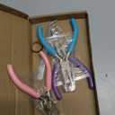 3 Pcs Jewelry Pliers Set - Needle Nose, Round Nose and Wire Cutters for Jewelry Making, Repair and CraftsWire Wrapping Beading Crafts Pliers