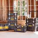 DEWALT TOUGHSYSTEM Tool Storage L-Cart Carrier with Heavy Duty Wheels (DWST08210)