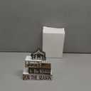 Moucuny 4 Pcs Christian Religious Table Decor Jesus Is The Reason for The Season Wooden Decorative Signage Christmas Tiered Tray Decor Xmas Centerpieces Farmhouse Wooden Block Set for Home