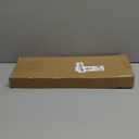 16Inch Stainless Steel Wall Mounted Floating Shelf Drilling or Shelf Adhesive Modern Room Decor Wall Shelf Floating Shelf for Bathroom Bedroom Decor (Chrome)