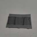 Surblue Bedside Caddy Bed Organizer Hanging Storage Bag Pocket for Bunk Hospital Beds College Dorm Rooms Baby Bed Rails Camp Wheelchairs,4 Pockets, Grey