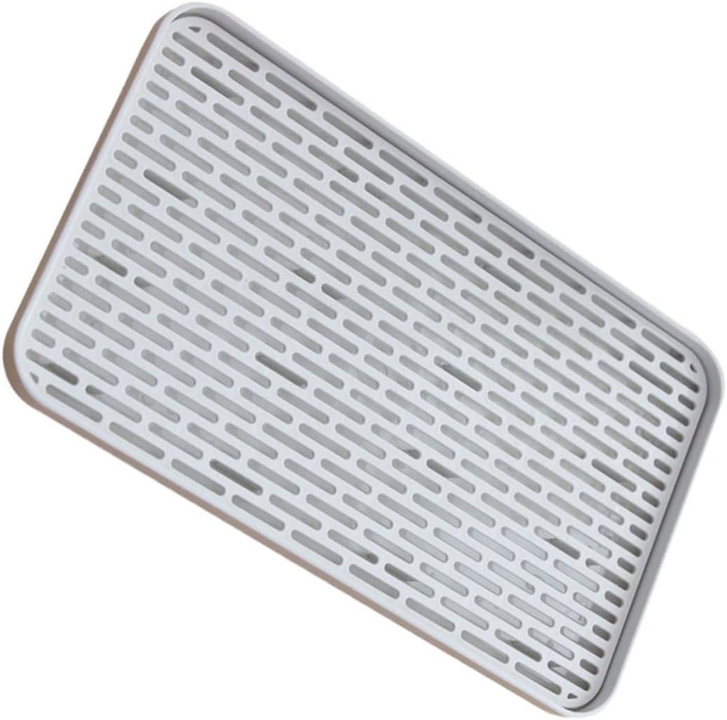 1pc Double-layer Draining Plate Multi-purpose Creative Draining Tray for Fruit and Tea Sturdy Design Removable Drainage for Decor
