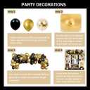 Birthday Decorations for Men,Happy Birthday Banner, 35 Balloons,Photo Booth Props for Boys (Beer)