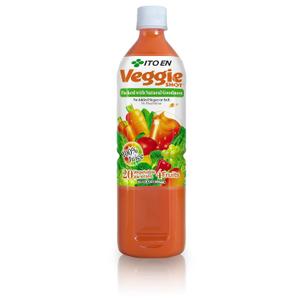 Ito En Veggie Shot, 30.4 Fl Oz (Pack of 12), BBD: 06242026