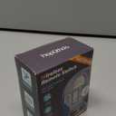 Wireless Light Switch, No In-Wall Wiring Required, Waterproof Remote Control, 1300ft RF Range, Programmable, White