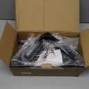 Orimade Rustproof 4 Tier Floor Standing Corner Shower Caddy Organizer, Plastic Metal Splicing Floor Corner Shelf Rack Storage Stands for Bathroom,10.8 x 10.8 x 44.6 inches, Black