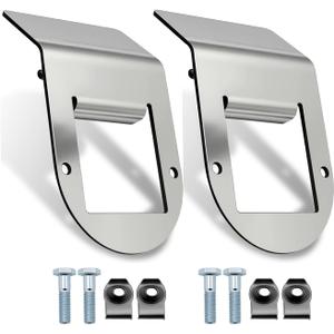 Watermelon Light Bracket For Universal Truck RV,Watermelon Lights Under Glow Bracket, Stainless Steel Watermelon Light Brackets Universal(2PCS)