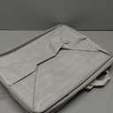Honey Can Do Set of 2 Collapsible Fabric Laundry Basket Hampers With Handles HMP-09863 Grey