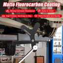 New Lower Control Arm Prying Tool - Specialty Suspension Bushing Tool Compatible with 1/2" Drive Breaker BarStar&Square-Shaped  Perfect for Front-Wheel Drive Cars, Imports, and Minivans