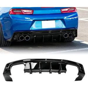Rear Bumper Diffuser for 2016-2024 Chevy Camaro Except ZL1 Model