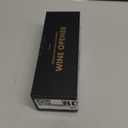 VINABON Electric Wine Opener - Updated 2026 One-Touch Automatic Wine Bottle Opener Corkscrew - Rechargeable (Up to 100 Bottles/Charge) with Foil Cutter Stand, LED Indicator. Includes Wine Guide eBook