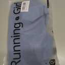 RUNNING GIRL Yoga Tank Tops for Women Built in Shelf Bra B/C Cups Strappy Back Activewear Workout Compression Tops (Blue)