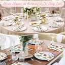 120 Pack Floral Paper Napkins Disposable Hand Towels for Party and Bridal & Baby Shower, Watercolor Floral Napkins Paper Hand Towels for Bathroom Guest Towels Paper for Bathroom Wedding Birthday Party