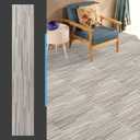 Art3d Peel and Stick Floor Tile Vinyl Wood Plank 36-Pack 54 Sq.Ft, Dusty Grey, Rigid Surface Hard Core Easy DIY Self-Adhesive Flooring