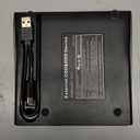 External CD DVD Drive, USB 3.0 and Type-C CD DVD Disc Reader Writer Burner Player, Slim and Portable CD DVD +/-RW Optical Drive for PC Laptop Desktop MacBook Mac Windows 7/8.1/10/11 Linux OS Apple