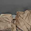 StangH Nursery Sunlight Blush Curtains - Room Darkening Curtains for Bedroom Elegant Interior Decoration Privacy Window for Living Room, W52 x L96, Blush Beige, 2 Panels