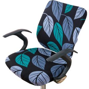 Computer Office Chair Cover - Protective & Stretchable Universal Chair Covers Stretch Rotating Chair Slipcover (L)