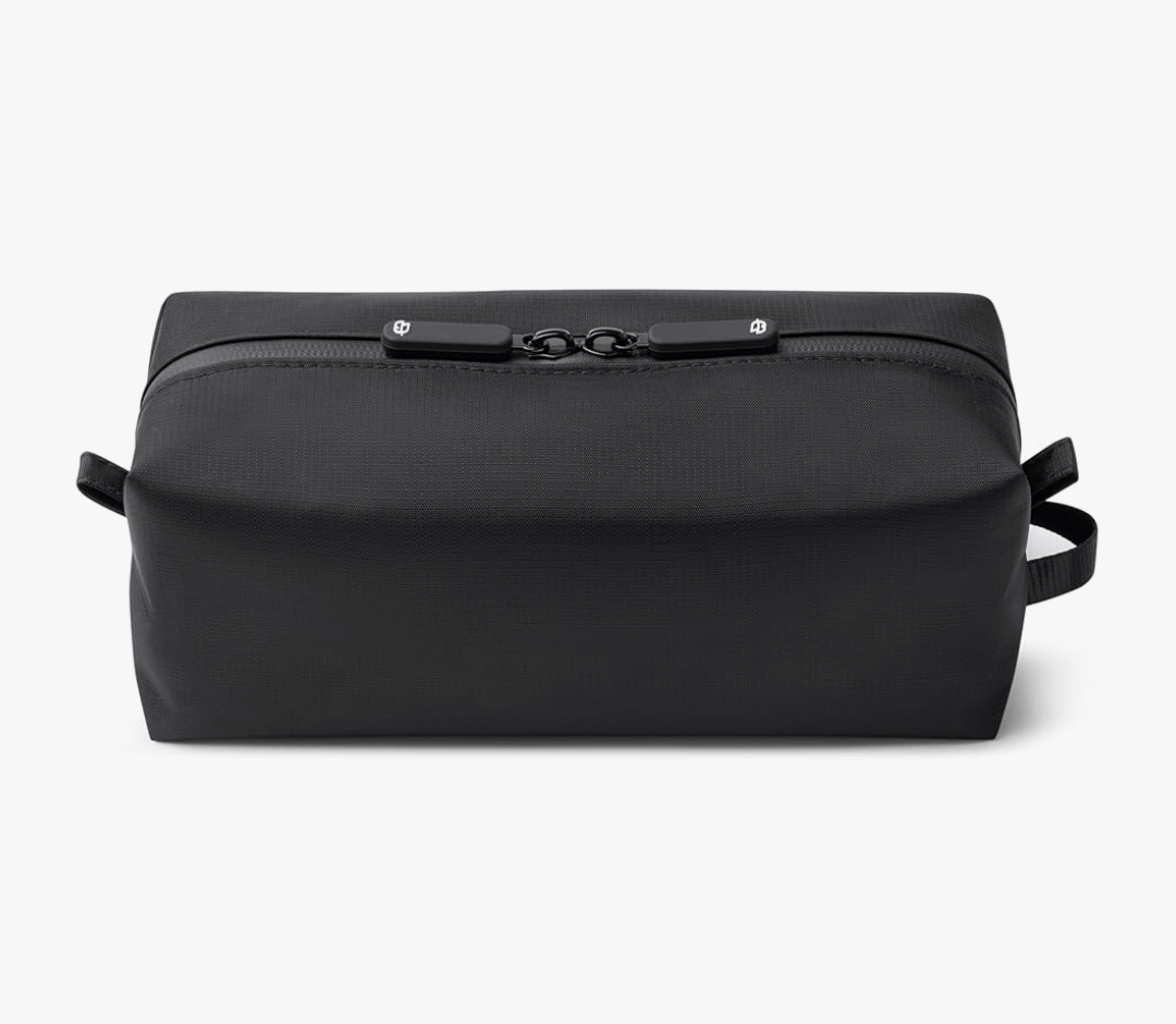Comfyable Small Toiletry Bag for Men, Slim Mini Toothbrush Bag, Dopp Kit Bag