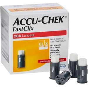 ACCU-CHEK FastClix Lancets 204 Each (Pack of 1)
