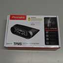 Promata RV Tire Pressure Monitoring System, Carbon Fiber Style RV TPMS with 6 Tire Pressure Sensors, Eye Protection Clear LCD Display, Intelligent Trailer Detection for Travel Trailer Motorhome Camper