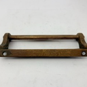 Vintage Solid Brass Door Handle Shop Pull Old Pub Art Deco 7-3/4” Length