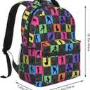 Gaming Themed Backpack for Boys - Ideal for Students Ages 6-18, School and Travel Use - Kids and Teens Video Game Bookbag-17 Durable and Stylish School Bag Grey