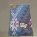 SASTYBALE Boho Farmhouse Shower Curtain, Water Resistant Vintage Fabric Bathroom Curtains, Machine Washable Country Abstract Style for Bathtub Decor with 12 Hooks, 72x72 Inch