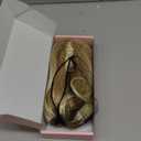 Ponytail Extension - 14" Claw Clip in Ponytail Hair Extensions Natural Soft Synthetic Layered Wavy Pony Tail Hair Pieces for Women - Bright Golden with Light Ends