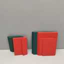 Wishop 50 Pack Christmas Self-Adhesive Envelopes with Fold Cards Green Red for Christmas Greeting Cards, Invitations, Letter Mailing (4x6)