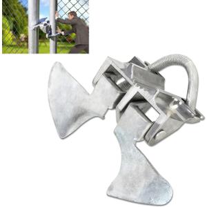 1-3/8" x 2-3/8"Chain Link gate Latch，Stainless Steel Butterfly Latch，Metal gate Latch，Chain Link Fence Parts for Outdoor Farm,Cattle and Tube