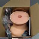 Mannequin Head with 80% Real Human hair- 28" Hair Mannequin Heads for Make up, Braiding Hairdressing Doll Head for Styling with Table Clamp + DIY Hair Styling Set (light brown)