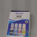 Epson 522 EcoTank Ink Ultra-high Capacity Bottle Black & Color Combo Pack (T522120-BCS) Works with ET-2720, 2800, 2803, 2840, 4700, 4800, 4810