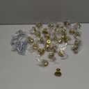 Ravinte 30 Pack Gold Cabinet Hardware Zinc Cabinet Door Knobs Drawer Knobs Kitchen Cabinet Knobs Gold Dresser Drawer Handles Brushed Brass Drawer Pulls