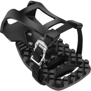 Toe Cages for Peloton Bike & Peloton Bike+ Pedals Compatible Toe Cage Adapters, Convert Compatible with Look Delta Pedals to Toe Clip Straps - Ride with Regular Sneakers Shoes, Accessories for Peloton