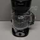 Mueller 12-Cup Drip Coffee Maker - Borosilicate Carafe, Auto-Off, Reusable Filter, Anti-Drip, Keep-Warm Function, Clear Water Level Window Coffee Machine, Kitchen Essentials & Accessories (Black)