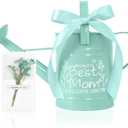 Gifts for Mom, Gardening Gifts for Women, Best Gifts for Mom from Daughter Son,Metal Watering Can for Indoor Plants, 1/2 Gallon, Mint Green