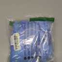 Under Armour Mens ColdGear Armour Fitted Mock (Small, Carolina Blue/White)