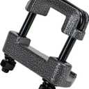 Anti Rattle Clamp Hitch Tightener, Stabilizer for 2" Trailer Hitches, Anti-Rust Triple Protective, Reduce Movement & Noise, for Bike Rack,Hitch Receiver Black Textured Powder Coat.