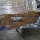 Feonase Queen Size Bed Frame with Charging Station, Linen Upholstered Platform Bed Frame with Wingback Storage Headboard, Solid Wood Slats Support, No Box Spring Needed, Noise Free, Black