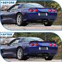 Gloss Black Trunk Spoiler Rear Wing for Corvette C5 1997-2004