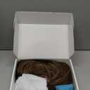 Body Wave Half Wig Human Hair 200% Density 3 In 1 Wear and Go Glueless Wigs Human Hair Seamless Half Wigs Human Hair Flip Over Wig Drawstring Headband Wig Human Hair Beginner Friendly 18 Inch (Natural Black Body Wavy)